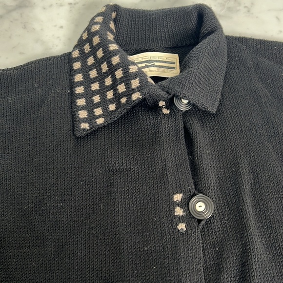 Sandra Miller Luxury Fibers Knit Cardigan Sweater - Picture 3 of 12